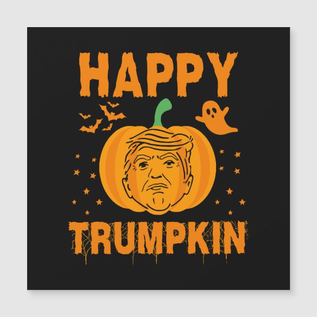 Feliz Trumpkin Faça o Excelente de Halloween novam (Frente)