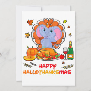 Feliz Vinho De Bebendo Elefante De Hallo Obrigado