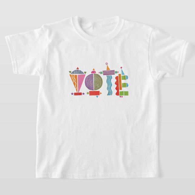 Feliz voto divertido / T-Shirt GOTV (Postura )