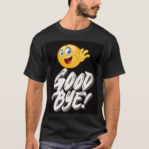 Feliz Waving Emoji Adeus - Divirta-se Camisa de De