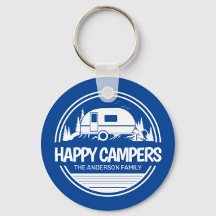 Felizes Campers Vintage Chaveiro