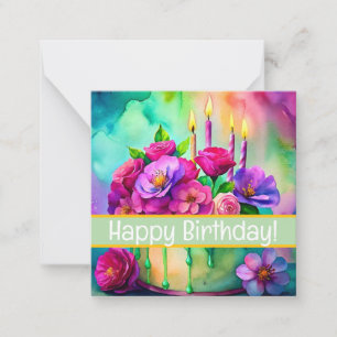 Felizes cartões de aniversário, fofinho, estoques!