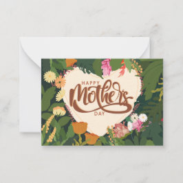 Felizes cartões de Dia de as mães com citações ins