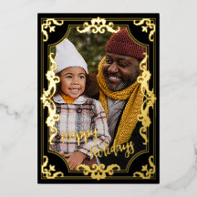 Felizes Feriados Adicione sua Foto e Texto Muito D