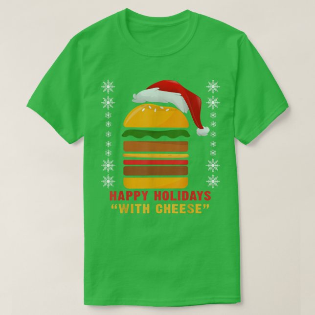 Felizes Férias com Camisa de Queijo (Frente do Design)