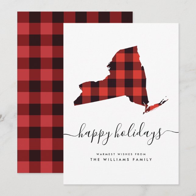 FELIZES FÉRIAS Quentes Desejos Quentes de Nova Ior (Frente/Verso)