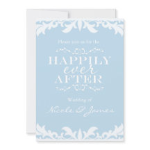 FELIZMENTE PARA SEMPRE Convite de Casamento Conto 