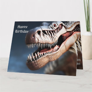 Fellow T-rexs, Grande Cartão de Aniversário