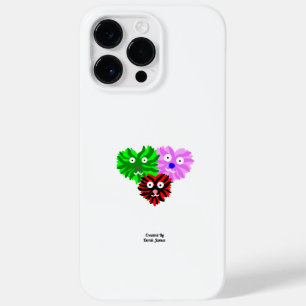 Felpudos do coração Apple iPhone 14 Pro Max Case