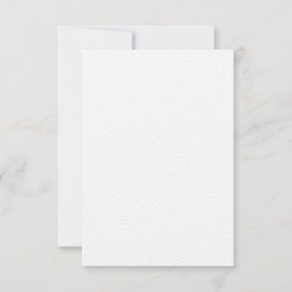 Felt White Paper Flat Wedding Cartões de agradecim