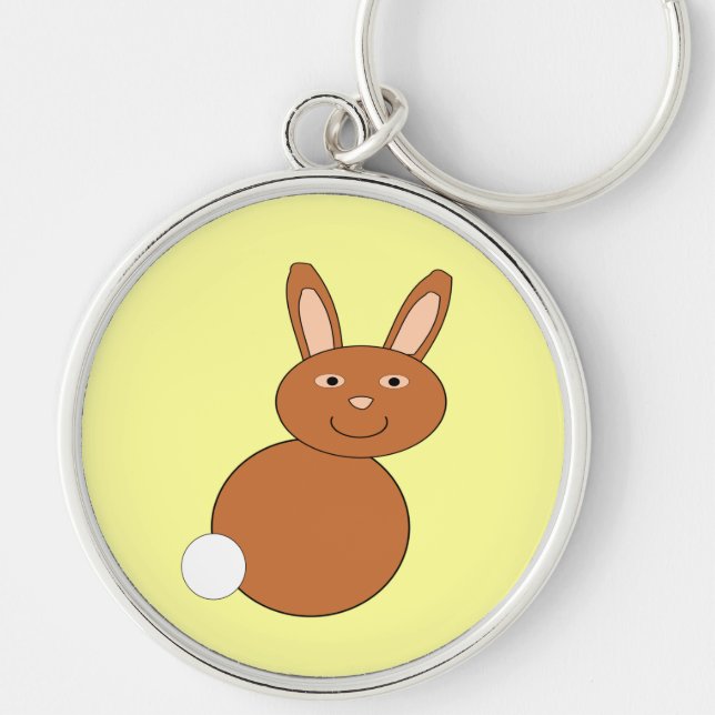 Felz pascoa Bunny Chaveiro (Frente)