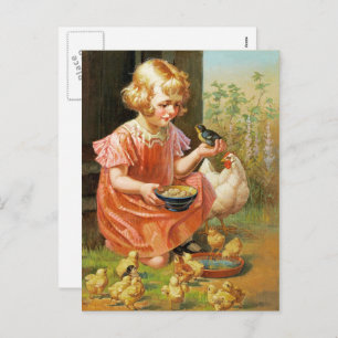 Felz pascoa. Cartões postais de arte