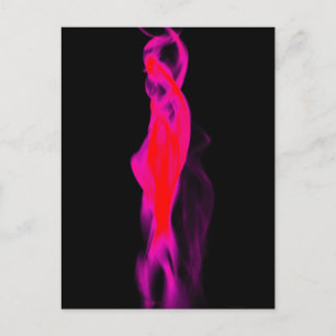 "Fem - Fogo" - Cartão postal