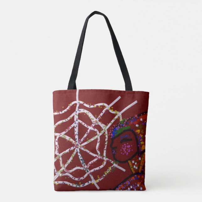Female Spider Pharaoh Tote Bag (Verso)