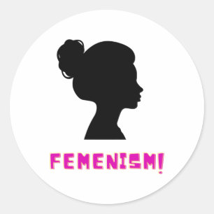 Feminismo - Direitos das Mulheres!! Adesivo