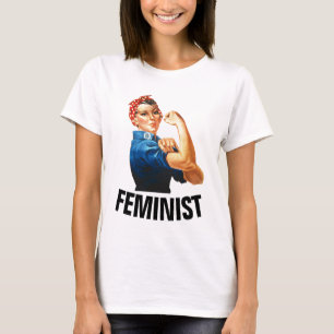 FEMINISTA, Rosie, as T-shirts do ribeiro