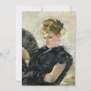 Femme À L’éventail   Berthe Morisot