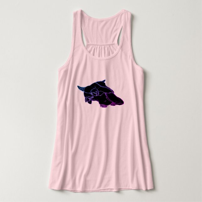 Femme Bison Tank Top (Frente do Design)