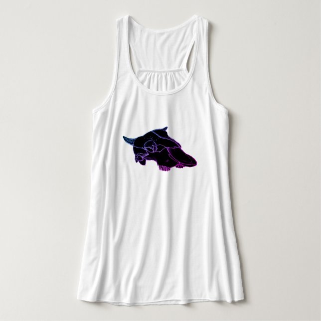 Femme Bison Tank Top (Frente do Design)