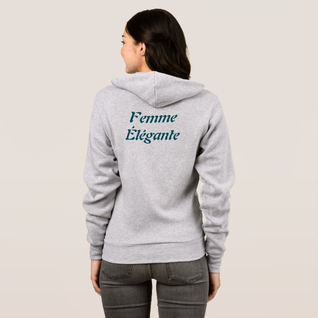 Femme Élégante T-Shirt (Parte Traseira Completa)