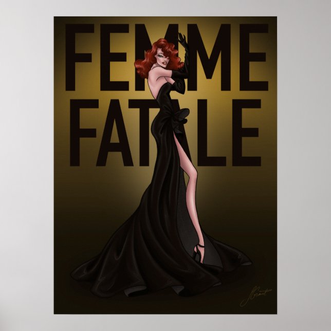 Femme Fatale Poster (Frente)