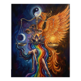 Fenix & Lótus Ampliação Espiritual de Foto na Pare