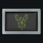 Fênix Verde Nasce em Preto<br><div class="desc">O pássaro mítico "A Phoenix"</div>