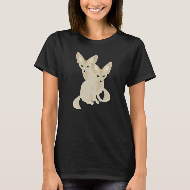 Fennec Foxes T-Shirt (Frente)