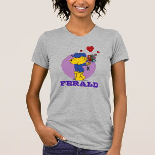Ferald Corações e flores - T-Shirt