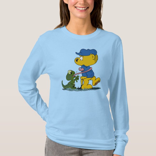 Ferald e The Baby Lizard T-Shirt (Frente)