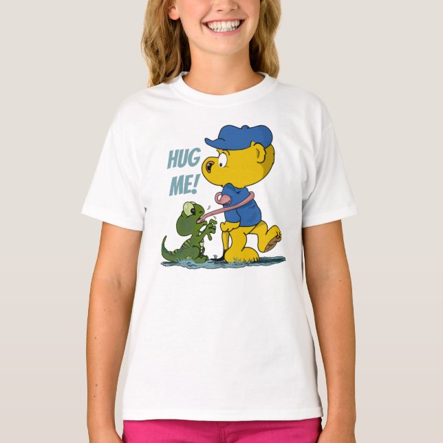 Ferald e The Baby Lizard T-Shirt (Frente)