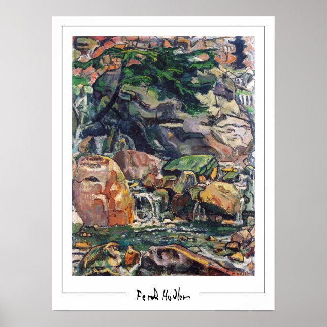 Ferdinand Hodler Zedign Art Poster nº 1 (Frente)