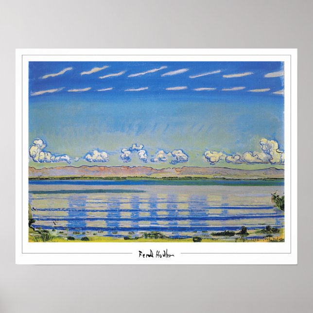 Ferdinand Hodler Zedign Art Poster nº 124 (Frente)