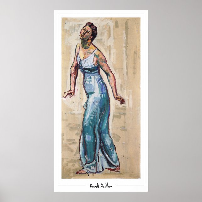 Ferdinand Hodler Zedign Art Poster nº 153 (Frente)