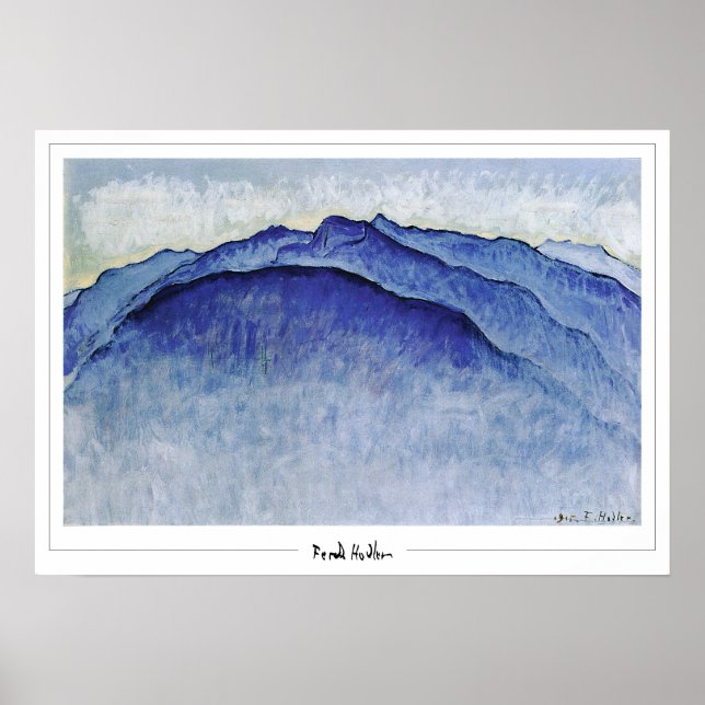 Ferdinand Hodler Zedign Art Poster nº 157 (Frente)