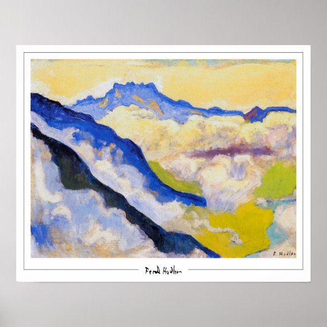 Ferdinand Hodler Zedign Art Poster nº 168 (Frente)