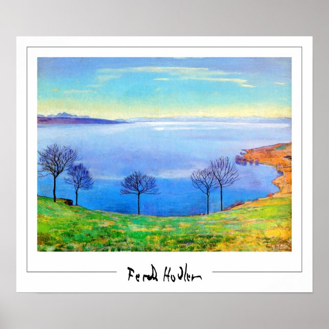 Ferdinand Hodler Zedign Art Poster nº 2 (Frente)