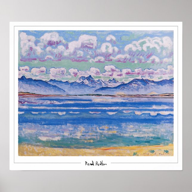 Ferdinand Hodler Zedign Art Poster nº 230 (Frente)