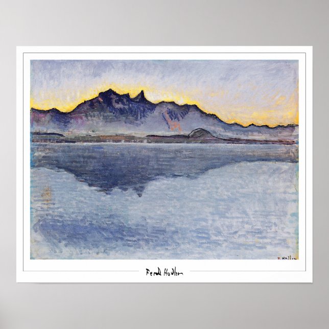 Ferdinand Hodler Zedign Art Poster nº 237 (Frente)