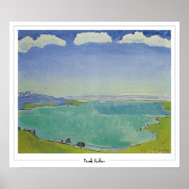 Ferdinand Hodler Zedign Art Poster nº 83 (Frente)