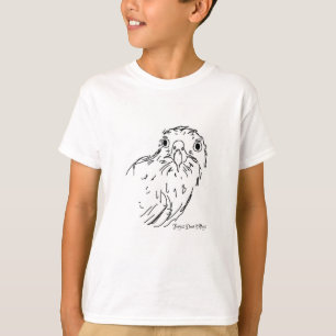 Fergus, o retrato goshawk, Kids T-Shirt