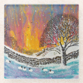 Feriado da Cena de Natal Neve