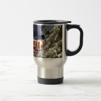 Feriado da família High Sierra Caneca de viagem