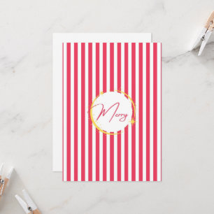 Feriado de Feliz em Strike Vermelho e Branco