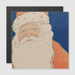 Feriado de Ilustração Vintage Santa Claus