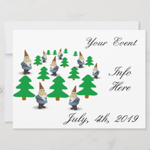 Feriado de inverno Gnomos Árvores de Natal Thunder