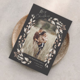 Feriado de Natal do Arch de Flor Selvagem Boho