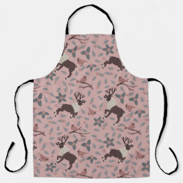 Feriado de Natal do Cardeal e Reindeer