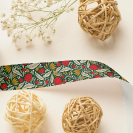 Feriado de Natal Floral de Arte Folclórica Moderna