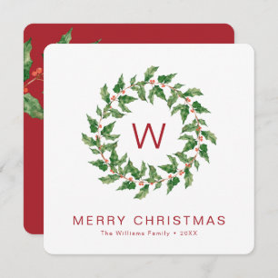 Feriado de Natal Mínimo Greenery